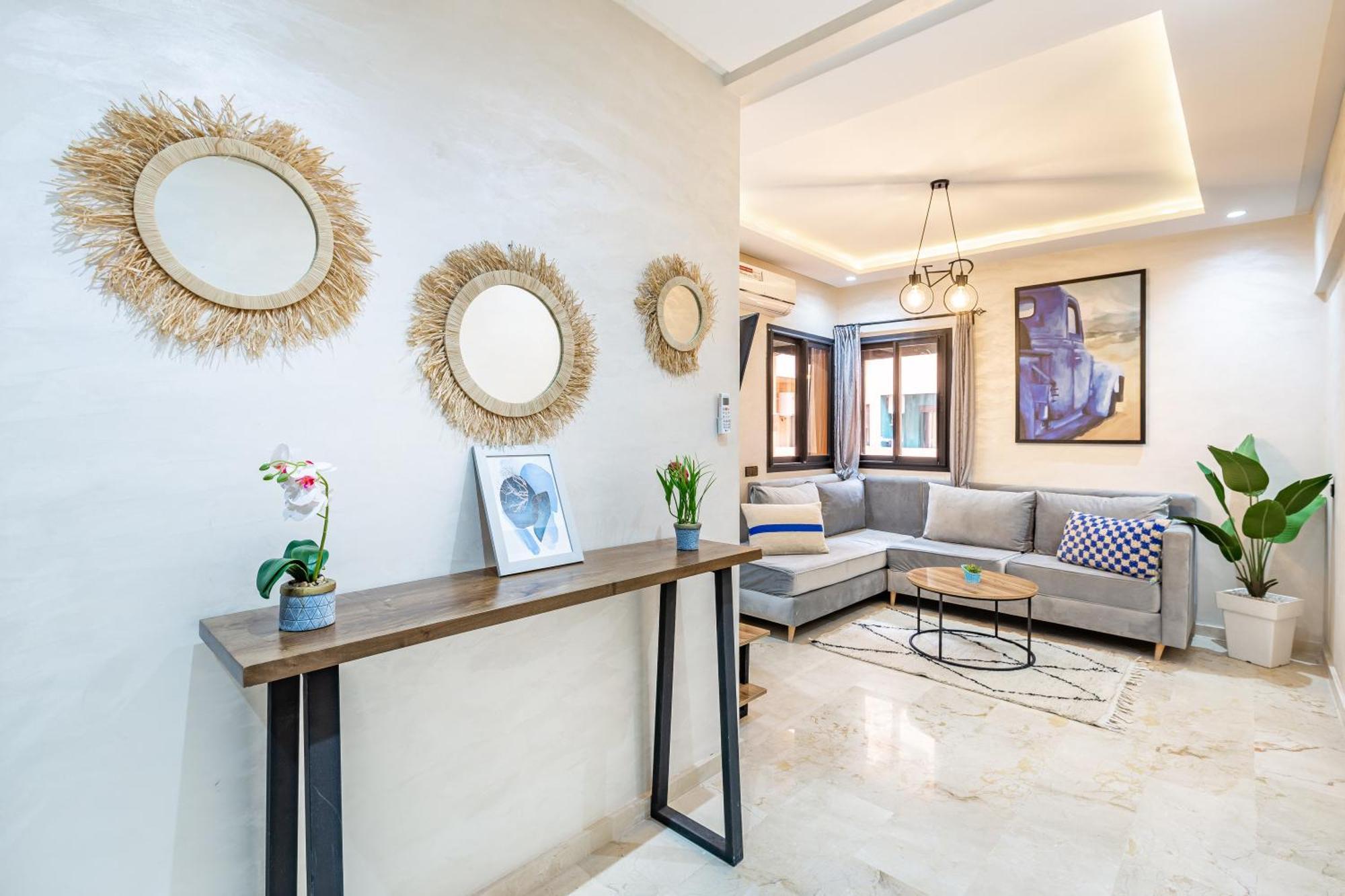 Magnificent Apartment In Gueliz - 100% Equipped Μαρακές Εξωτερικό φωτογραφία